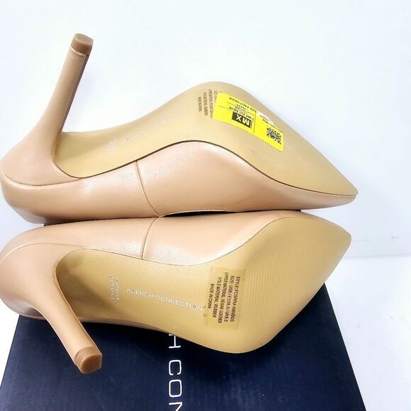 French Connection Nude Stiletto FCSRRA-08NDDS Heels Size 8 NWT NIB - Picture 5 of 7